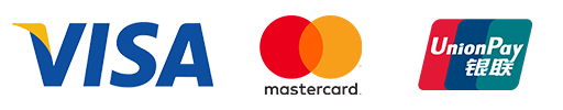 Accepted cards: Visa, Mastercard and American Express