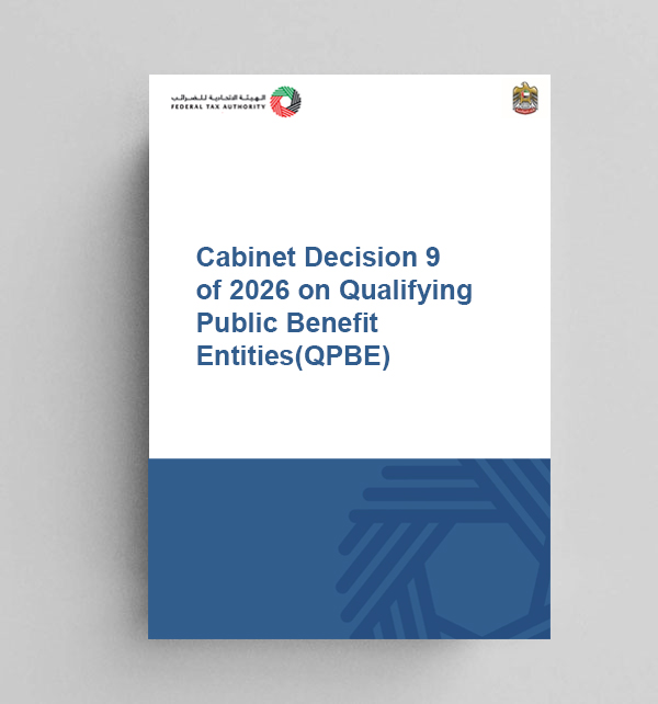 Qualifying Public Benefit  Entities for the Purposes of  Federal Decree-Law No. 47 of  2022 on the Taxation of  Corporations and Businesses