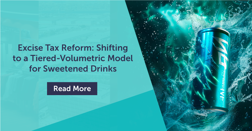 Excise Tax Reform: Shifting to a Tiered-Volumetric Model for Sweetened Drinks